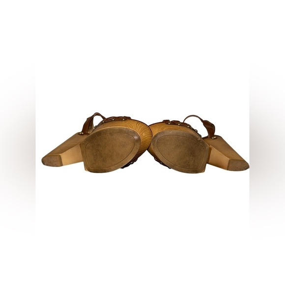 Guess Wedge Heels Cognac Caramel - Picture 7 of 7